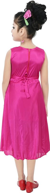 Rani Satin Dress For Baby Girls