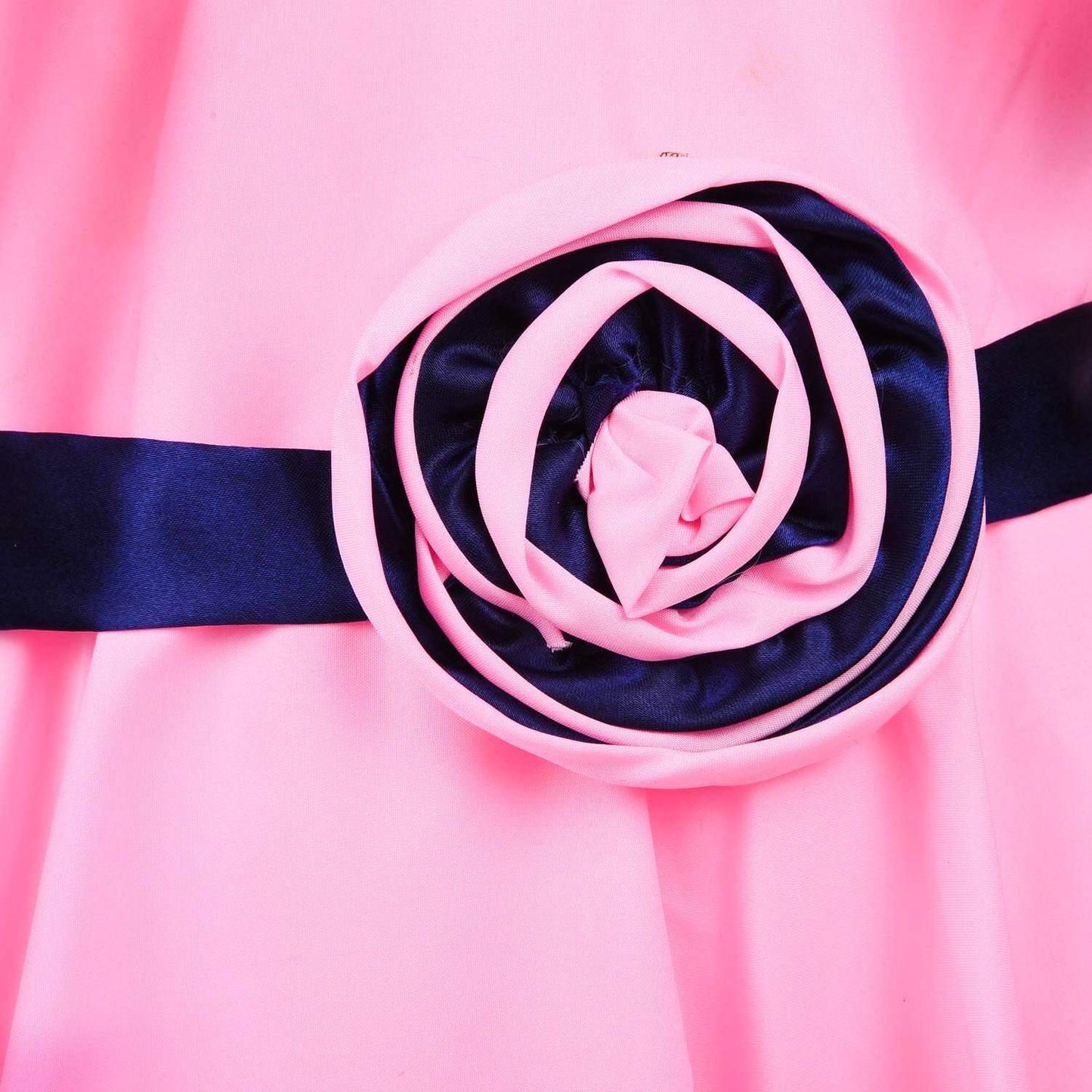 Pink Satin Dress For Girls