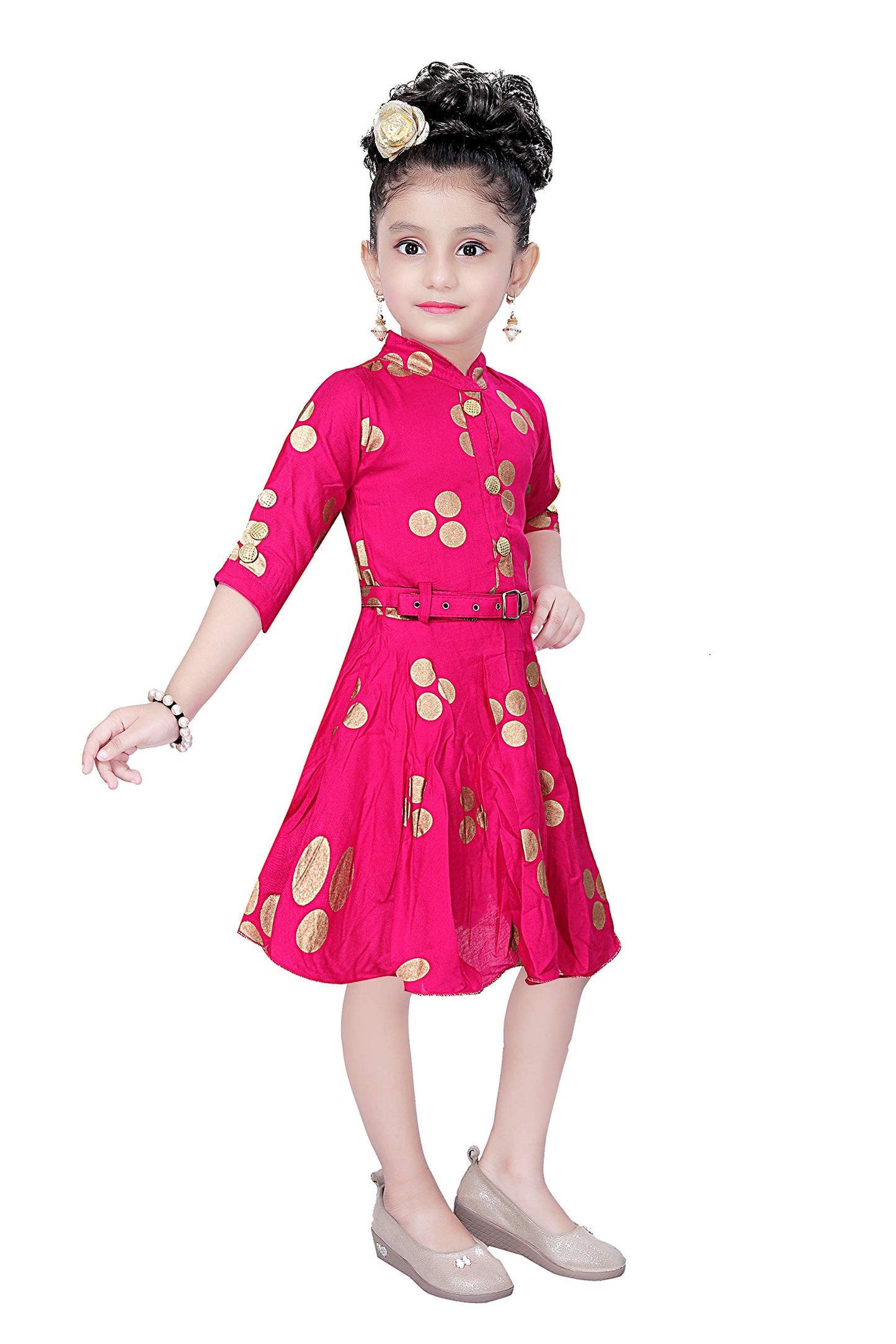 Rani Viscose Rayon Dress For Girls