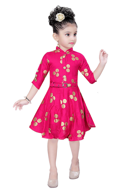 Rani Viscose Rayon Dress For Girls